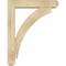 Ekena Millwork Thorton Craftsman Rough Sawn Bracket w/ Offset Brace, Douglas Fir, 6"W x 28"D x 36"H BKT0604X28X36THR04RDF - alternate 2